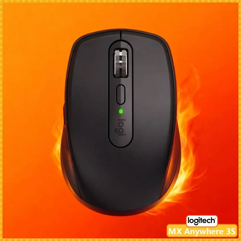 Premium MX Anywhere 3S - 8000 DPI, USB-C Fast Charge, Anti-Slip, Ideal for Snack Bar & Order Tracking