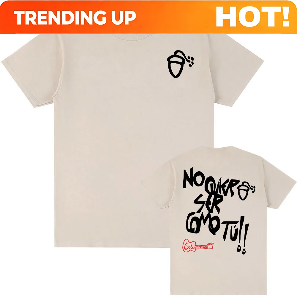 Extremoduro Rock Band Print T-shirt Short Sleeve Unisex Streetwear Hip Hop Male Tshirts Summer O-neck Heavy Mental Tees