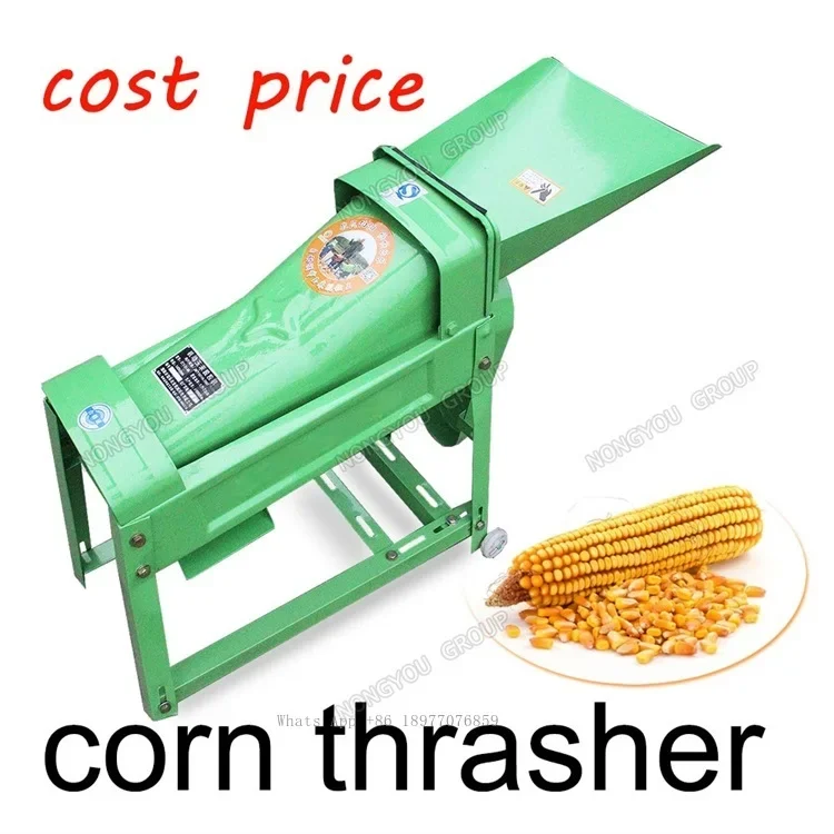 Chinese Factory Supply Corn Sheller Farm Use Maize Thresher Corn Peeling Hot Sale