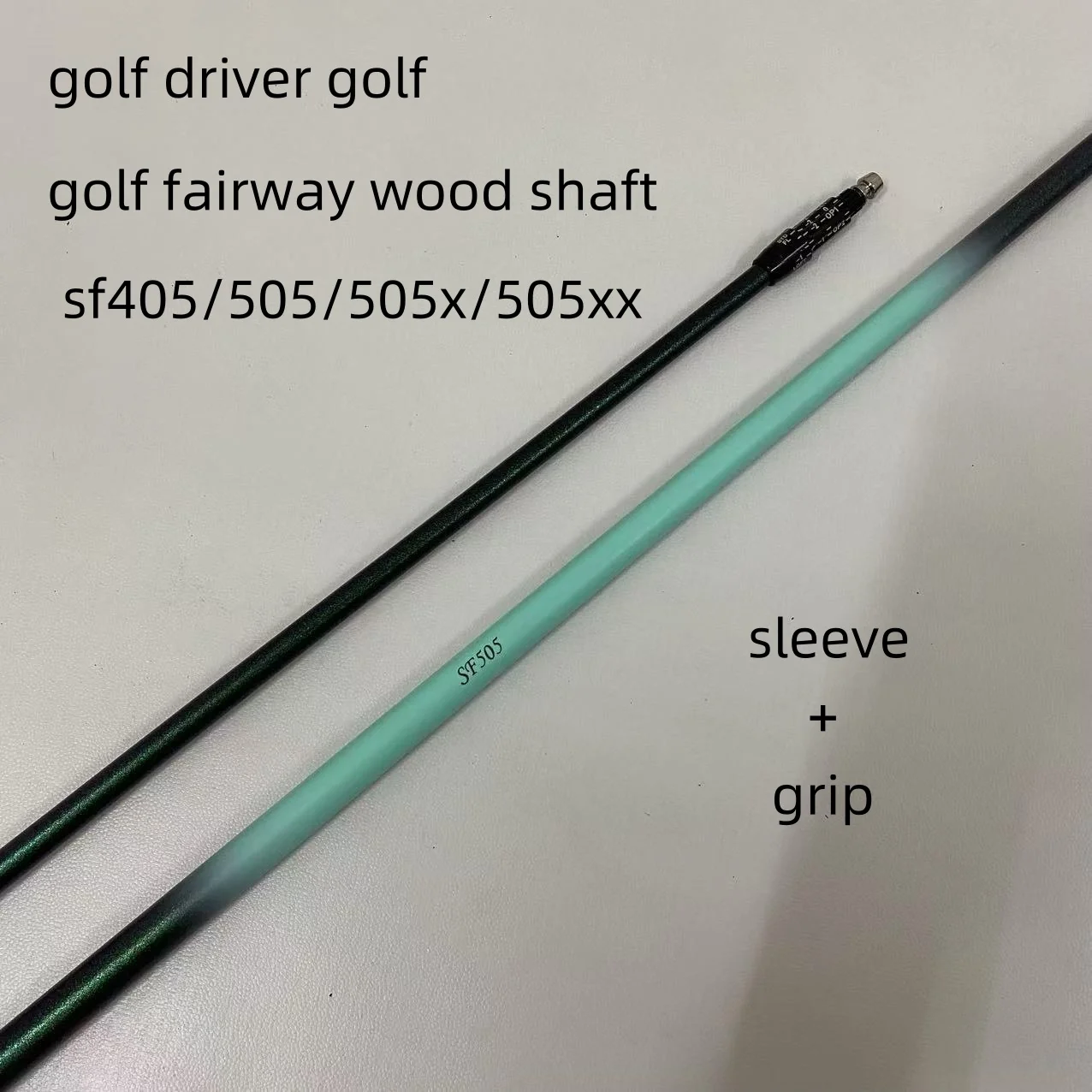عمود الجولف الأزرق SF405/SF505/SF505X/SF505XX عمود سائق الجولف أو عمود الجرافيت الخشبي الممر تثبيت قبضة الأكمام
