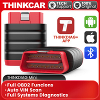 THINKCAR THINKDIAG Mini Auto Scanner with Full OBD2 Code Reader, All System Diagnostic Tool Read/Clear Fault Code for All Cars
