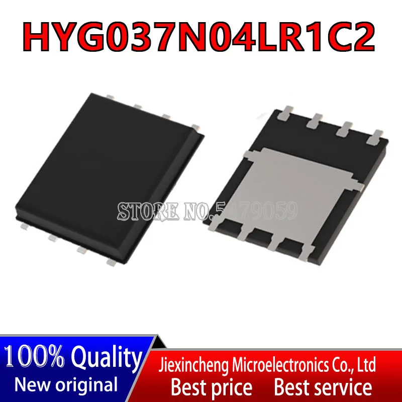 10PCS HYG037N04LR1C2 037N04 HYG037N04 40V/76A MOSFET DFN5*6 New original