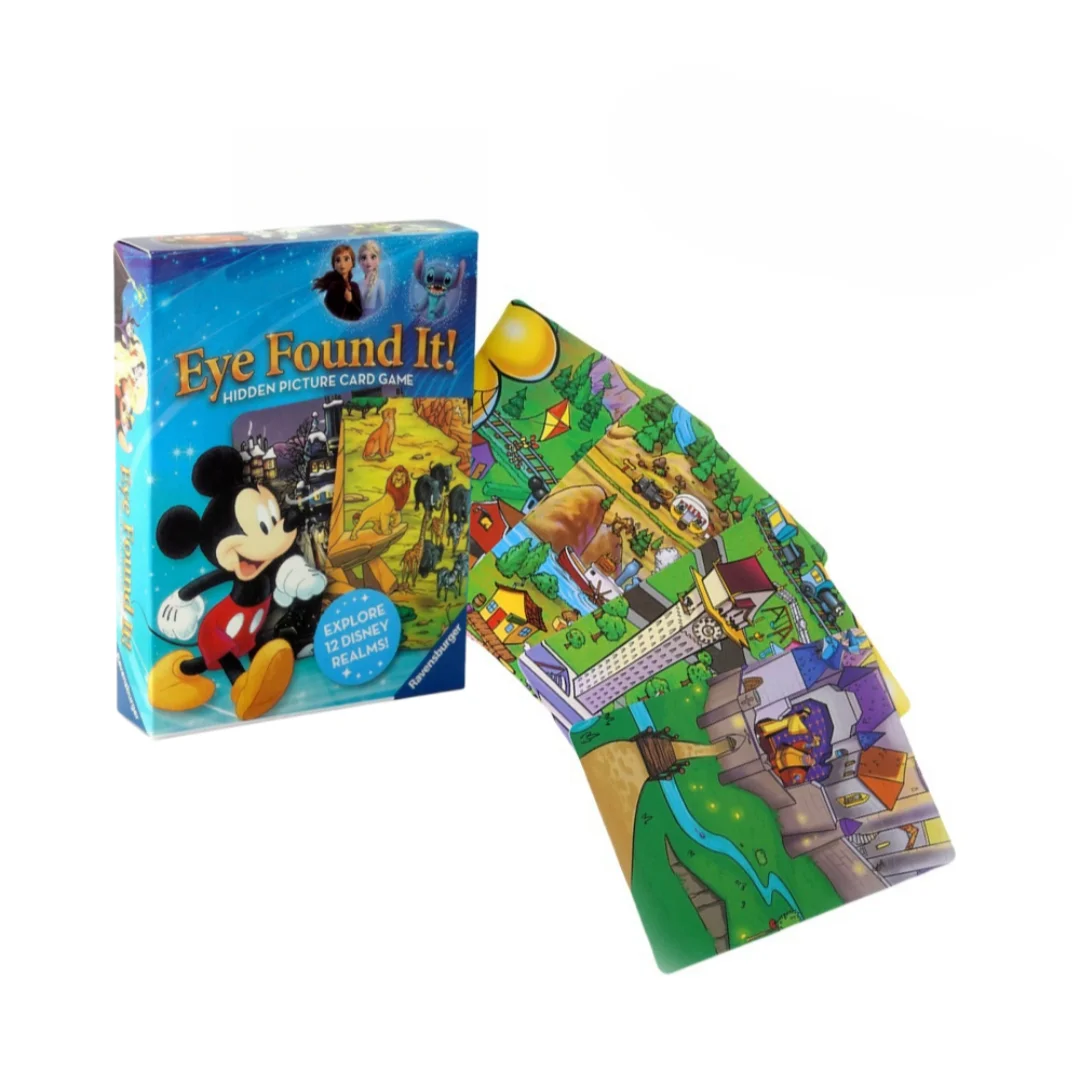 

Карты из серии Disney — ищите подсказки, полна развлечений, игра на реакцию, незаменима в путешествиях, развивающая игры для всей семьи, подарки для любителей игр!