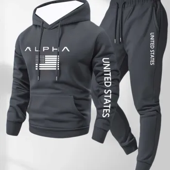 ชุดกีฬา Y2K ใหม่ ฤดูใบไม้ร่วงแ...