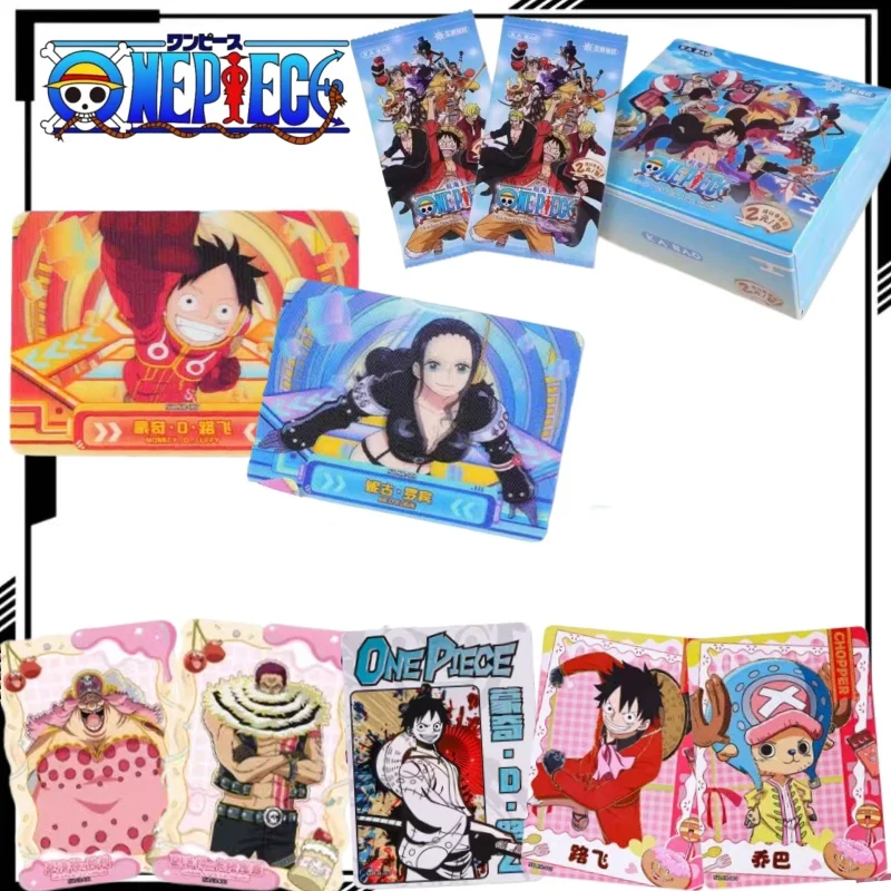 one-piece-collectible-card-nautical-log-volume-1-cartoon-monkey-d-luffy-card-anime-merchandise-holiday-gift-trendy-toys
