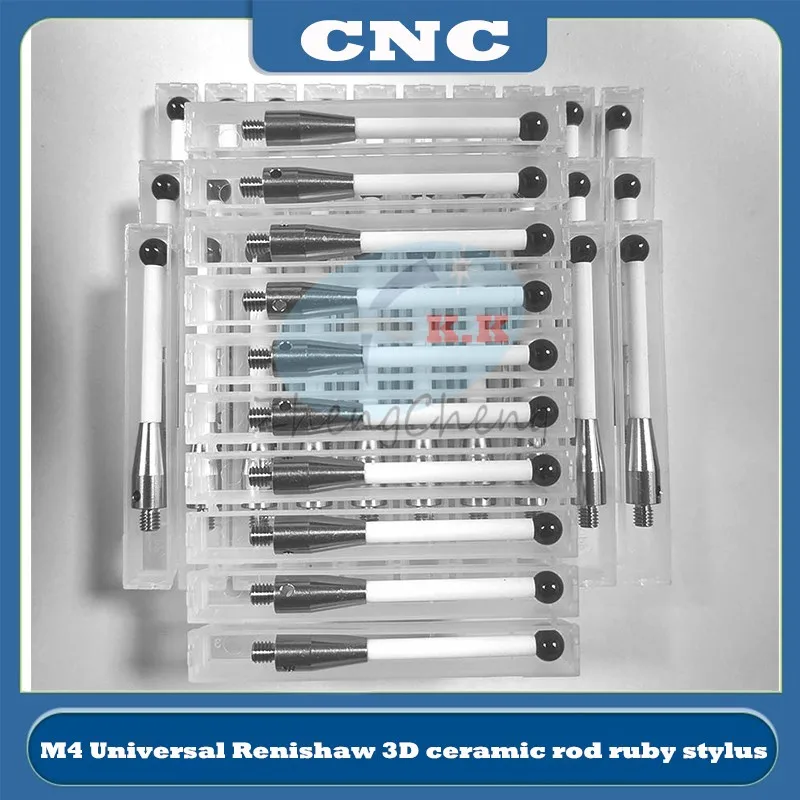 The CNC M4 Universal Ceramic Probe replace Renishaw Three-coordinate Ceramic Rod ruby Stylus Probe M4-C5706 MMP25 CF-38 6.0mm