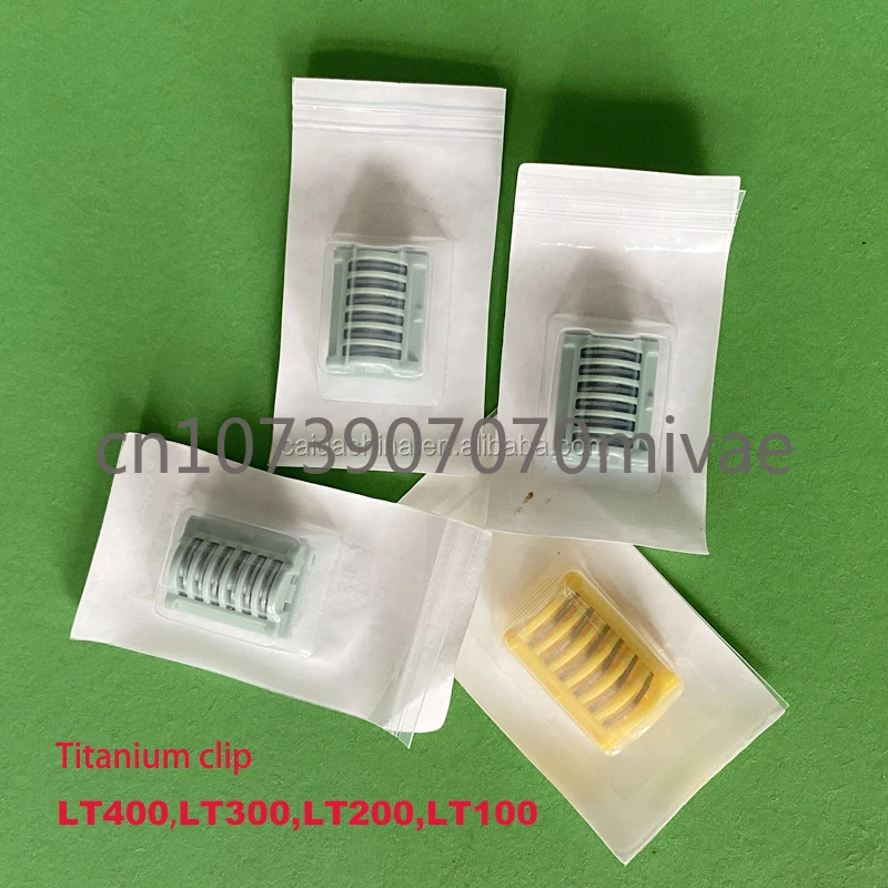 Endoscopy Laparoscopy Clip Applier Titanium Clips LT300 400 200 100