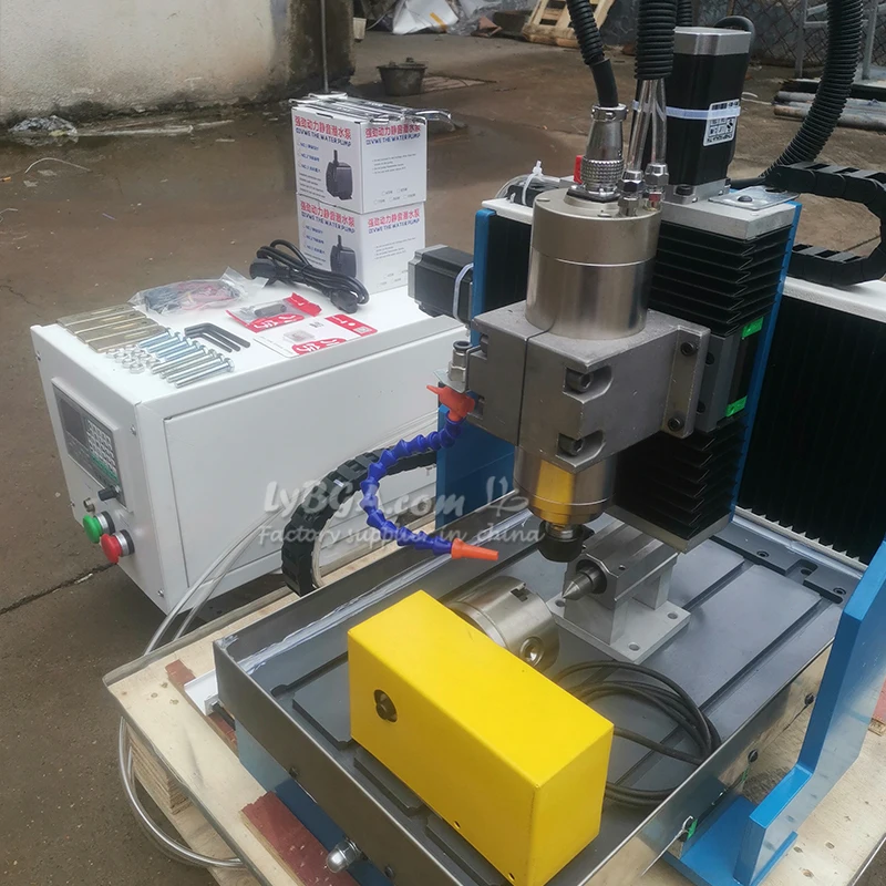 

3040 CNC Router Engraving Milling Machine Offline Version Square Rail Engraver 1.5KW 2.2KW 3/4 Axis Can Upgraded Dual Spindles