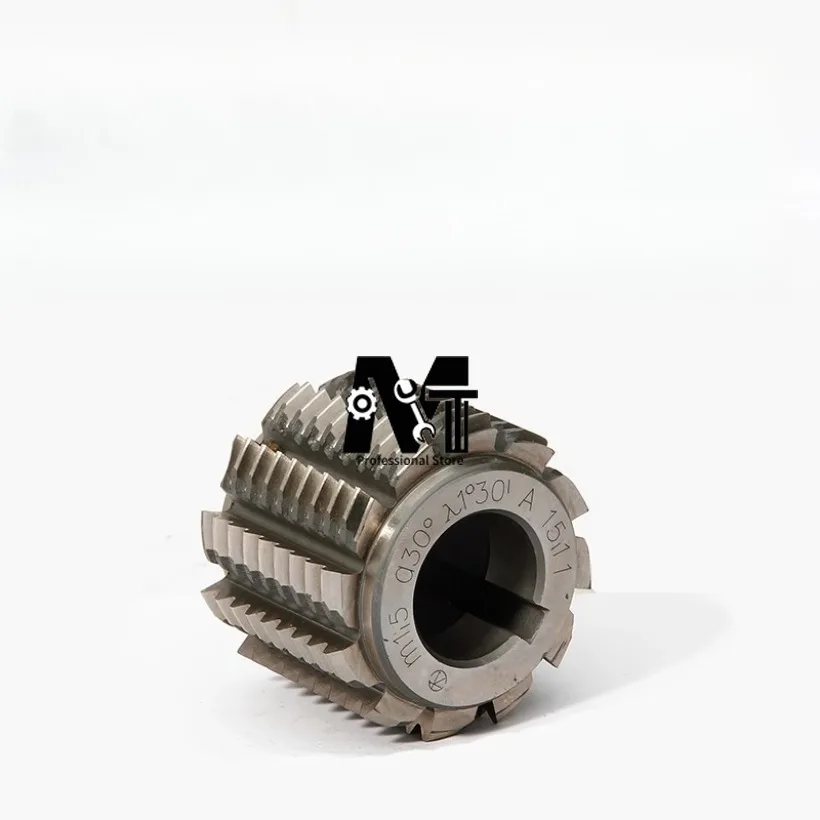 Involute Spline Gear Hob, Hobbing Cutter, Pressure Angle 30 Degrees, High-speed Steel M2 Material, A-grade Accuracy, M1/M2/M3/M4
