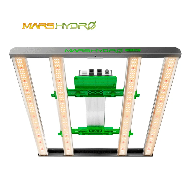 Lámpara de Cultivo LED de Espectro Completo FC3000 EVO de 300W y 4 Barras para Cultivo Interior de Semillas