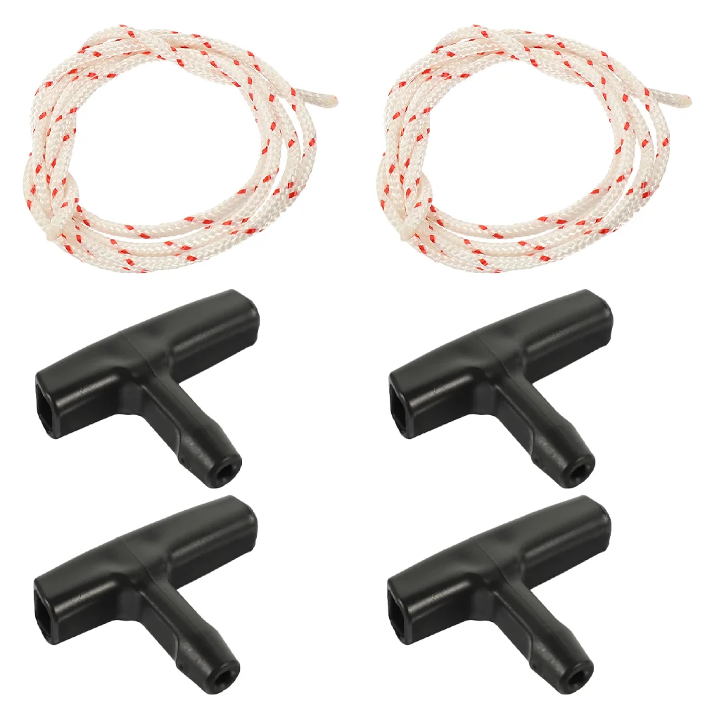 2 Sets Drawstring Door Knobs Garage Pulls Ladder Cord Rope Puller Plastic Attic down Access Handle