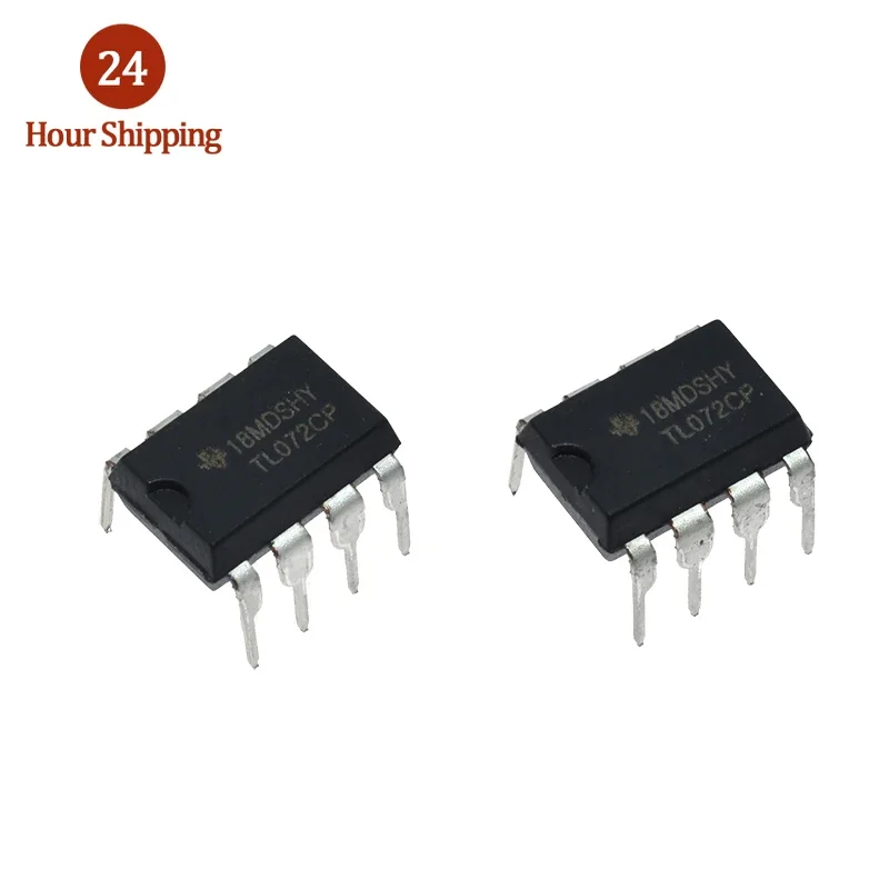 10PCS TL072CP DIP8 TL072 DIP TL072CN DIP-8 Operational Amplifiers Op Amps Dual Low Noise JFET new original