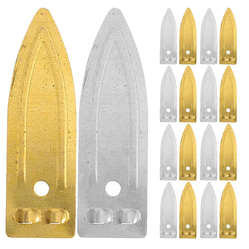 40 قطعة شرائط الزنك النحاسية لتجربة الفاكهة لتقوم بها بنفسك مواد مشروع العلوم الكهربائي الصفائح المعدنية الأنود الزنك #3