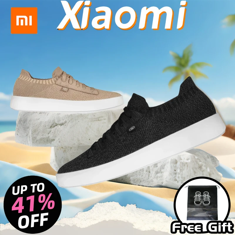 

XIAOMI Freetie City Stroll Casual Board Shoes Men's Sneakers Life Waterproof Classic Design Casual Shoes Will Not Detach