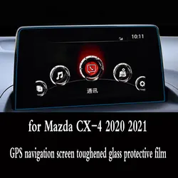 for Mazda CX-4 2020 2021 protector Car Tempered Glass Screen Protective Film Sticker GPS Multimedia LCD Guard