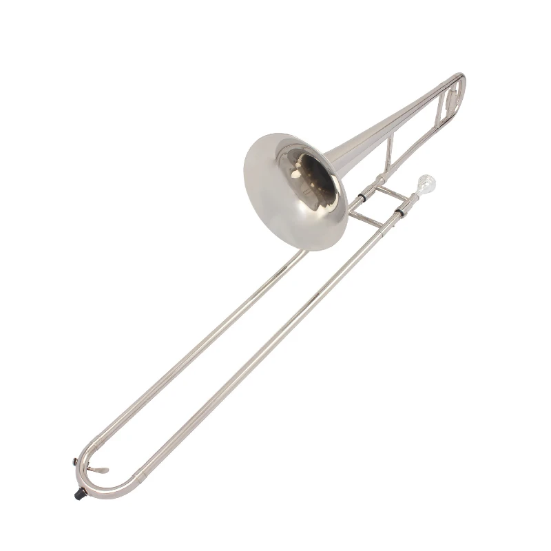 

Alto Trombone, B Flat, Student Band, Brass, Silver Nickel Plated Trombone