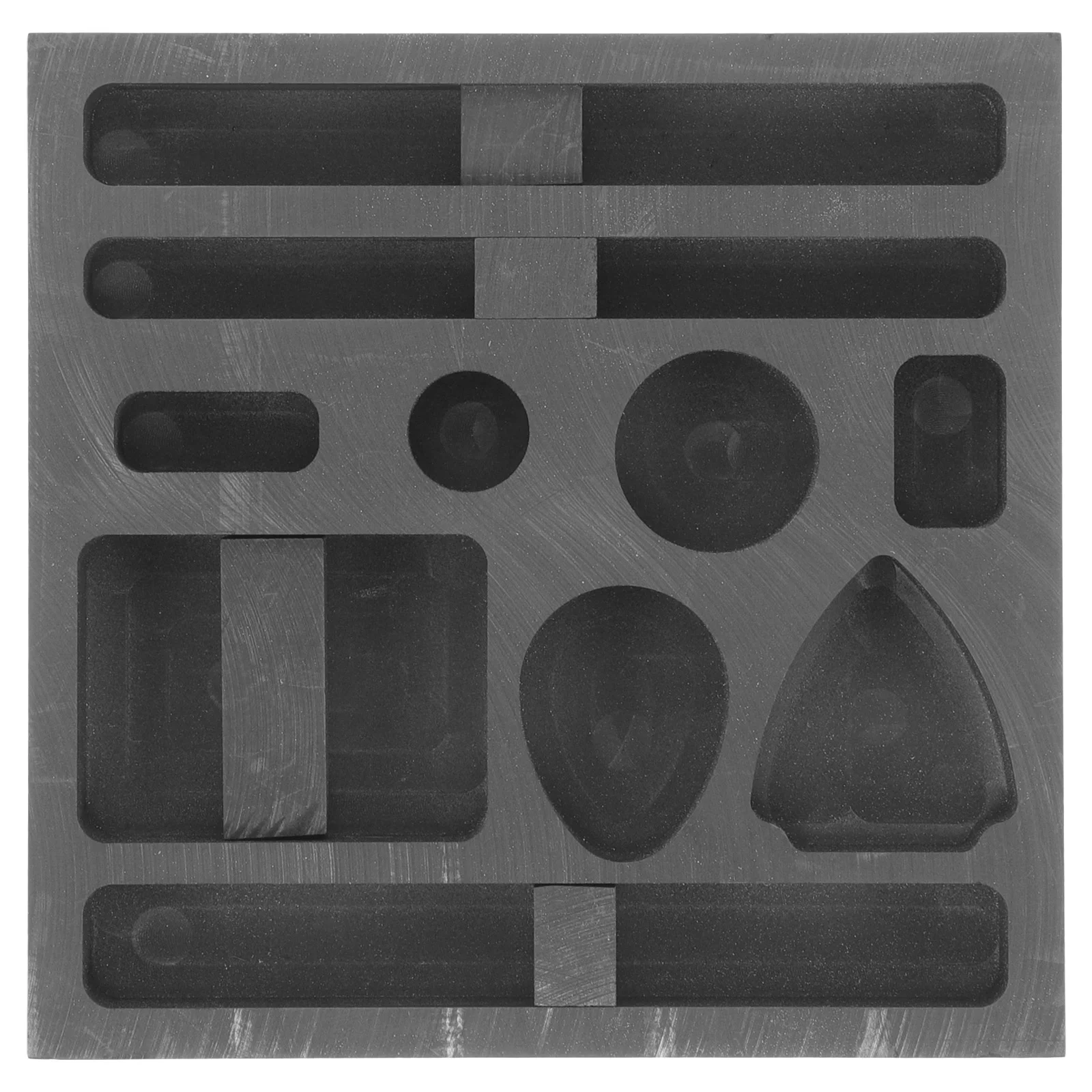 Graphite Oil Tank Mold Melting Silver Supply Clay Molds for Casting Metal Mould Smelting