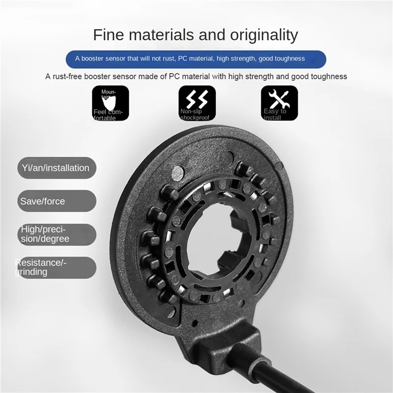 

FSTE-5X Electric Bicycle Pedal Sensor F12L Speed Pedal Dual PAS Sensor Parts Ebike Sensors
