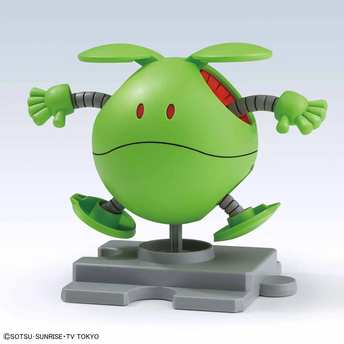 BANDAI Kotak Asli HG HGBD 1/144 Mobile Suit HAROPAL Seri Warna HARO Perakitan Action Figure Koleksi Model Mainan