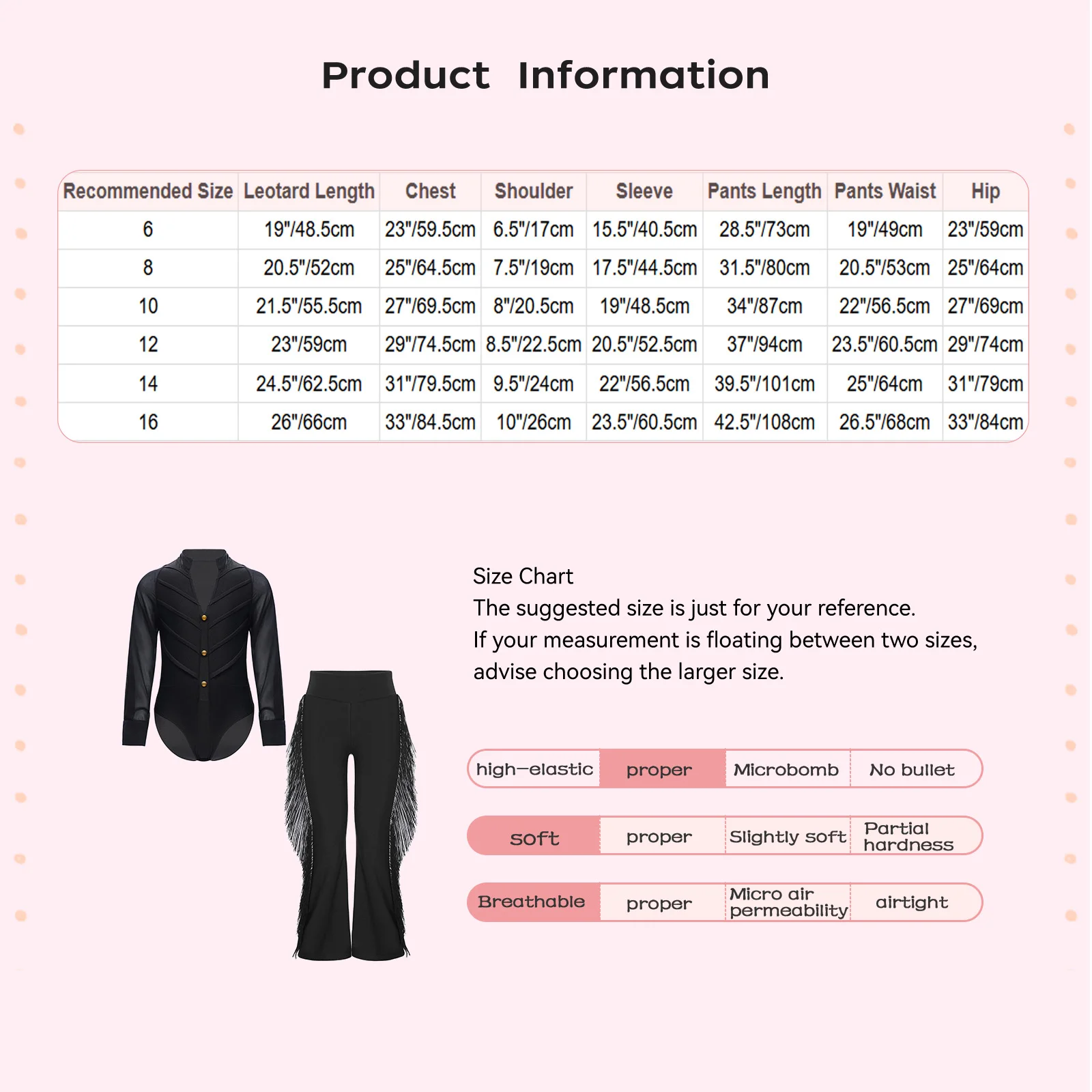 Kids Jongens Latin Jazz Dans Kostuum Sheer Chiffon Splice Lange Mouwen Stand Kraag Turnpakje met Kwastjes Bell-Bottom Broek set