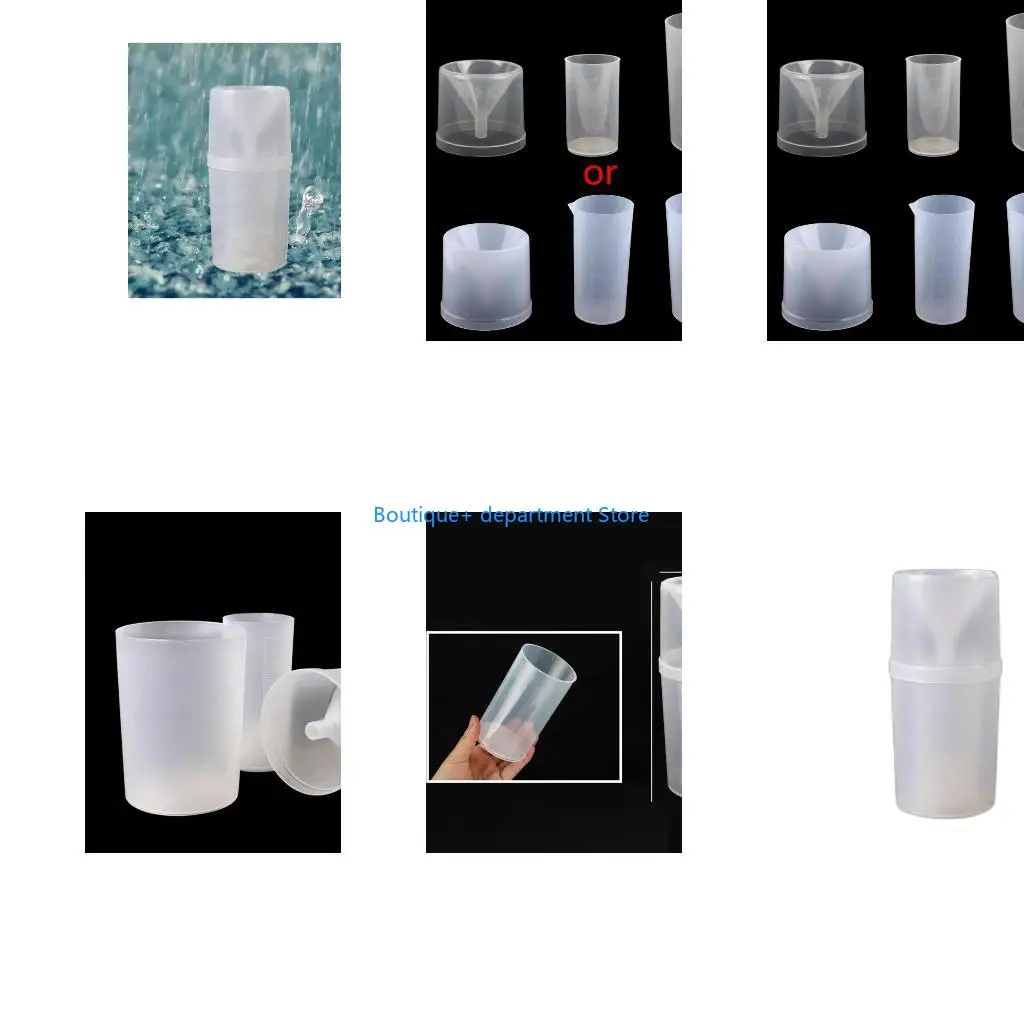 E1PD ABS Rain Collecting Rain Gauge Yard Garden Outdoor Home All Weather Teaching