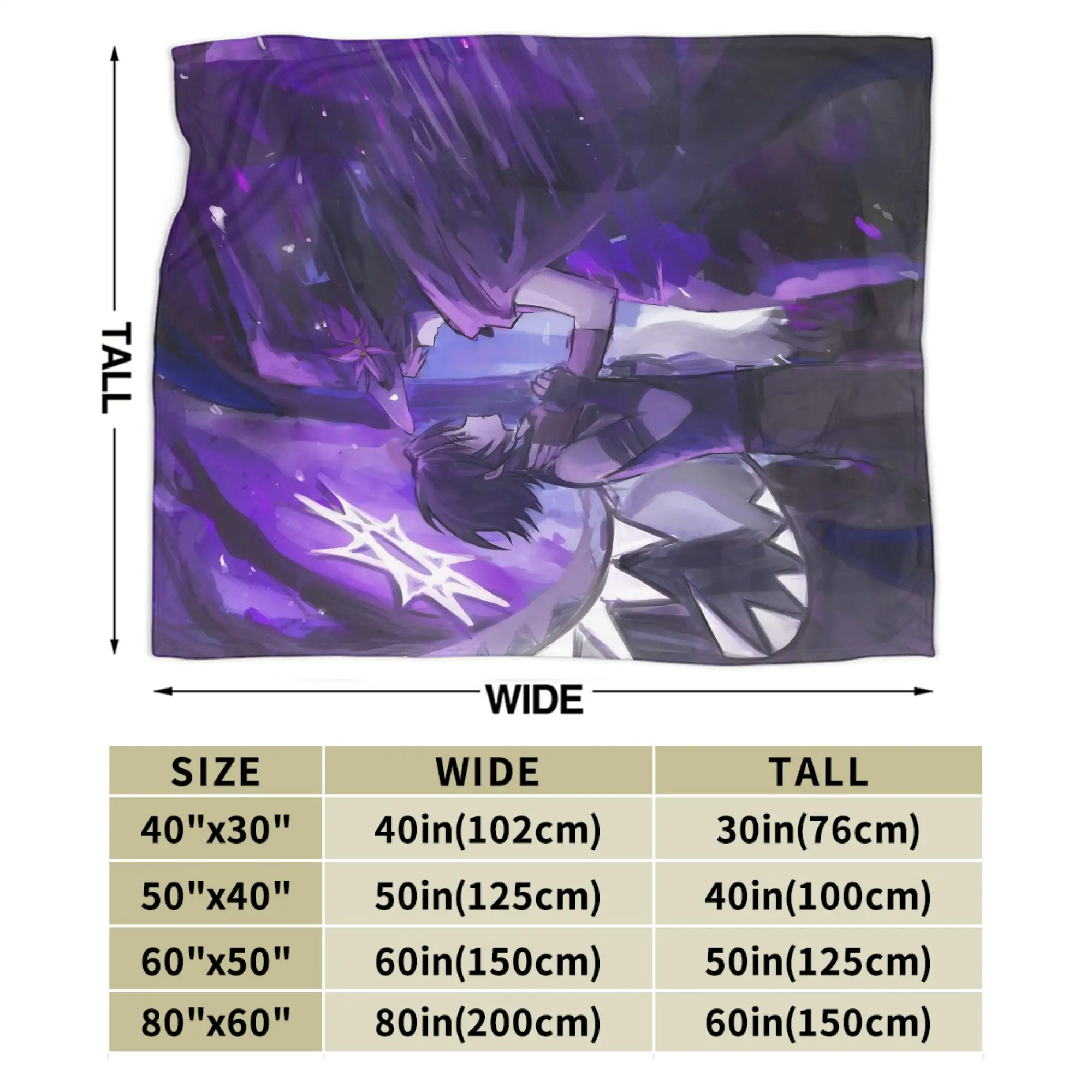 Forsaken وقتين وبطانيات محبوكة Azure الفانيلا لعبة الرعب خفيفة الوزن رقيقة رمي البطانيات لغرفة النوم أريكة لحاف المحمولة #6