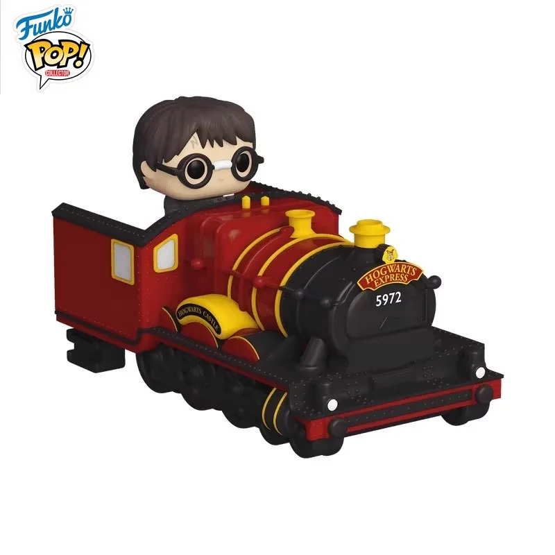 Funko POP Original Harry Potter Anime FigureHarry Potter Hogwarts Express Train Action Figure Toys for Boys Girls Kids Gift