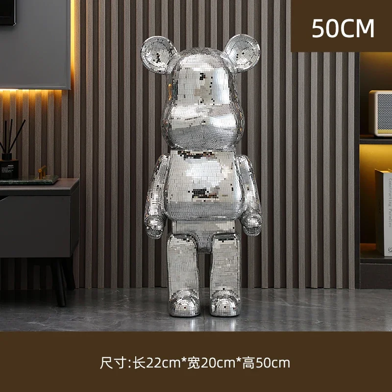 Violent Bear Standing Decoration - Big Piggy Bank for High-End Living Room, Sofa Side Decorative Item, Home Furnishing Ornament