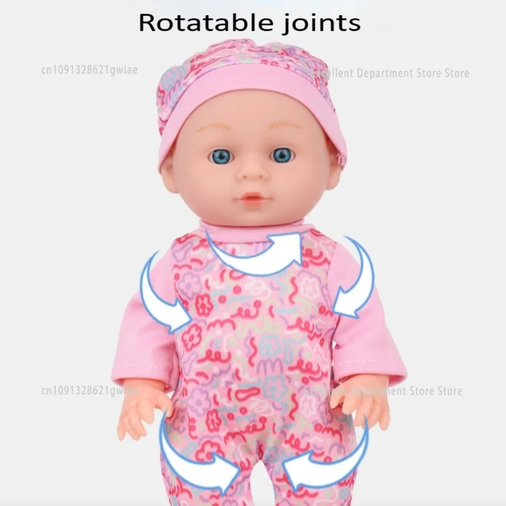 24 cm nouveau-né bébé Reborn poupée jouet modèle 9.45 pouces nouveau-né poupée fille jouet enfants apaisant jouet vacances cadeau d'anniversaire
