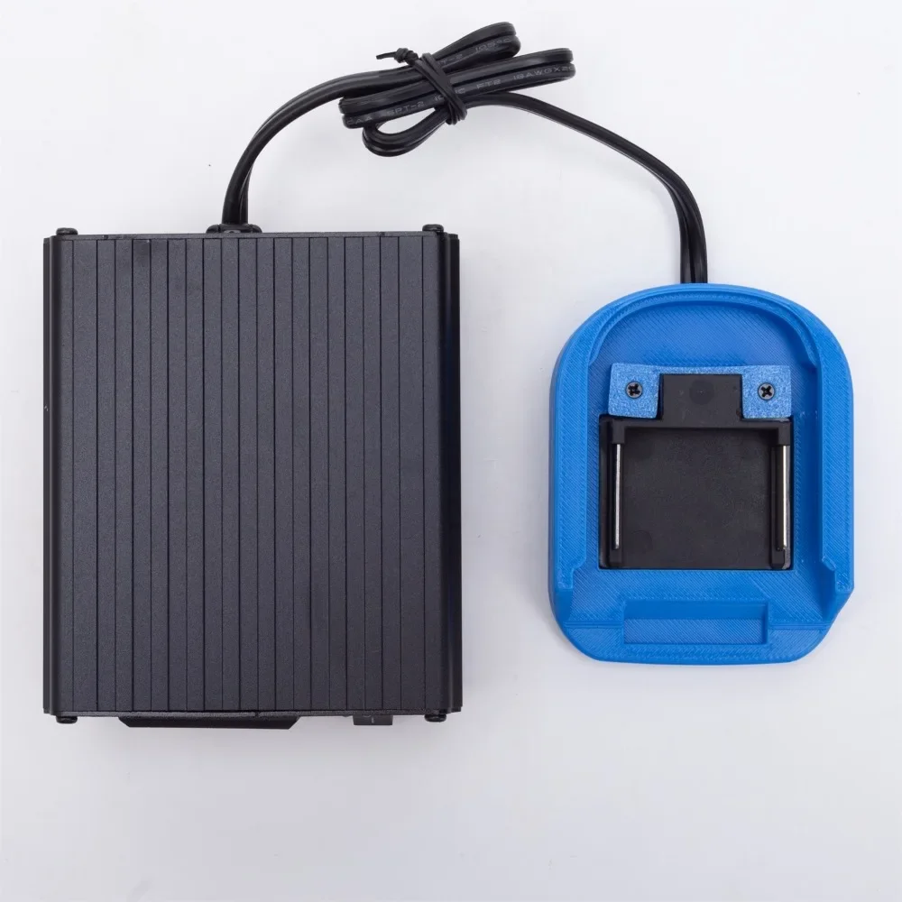 Imagem -06 - Adaptador de Tomada de Inversor de Energia Portátil 200w para Makita 18 20v de Íon de Lítio dc 18v 20v para ac 220v Alimentado com Usb 5v2.4a