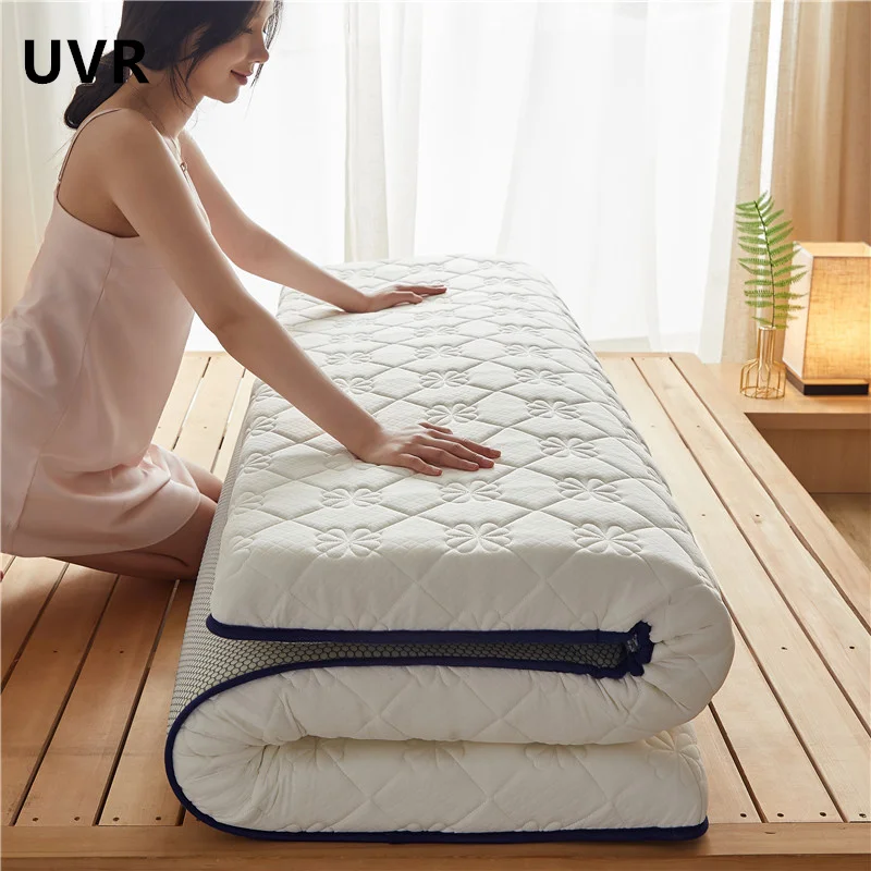 UVR Thai Latex Mattress Memory Foam Filled Thick Mattress Student Bedroom Mattress Antibacterial Anti-allergy Tatami Full Size