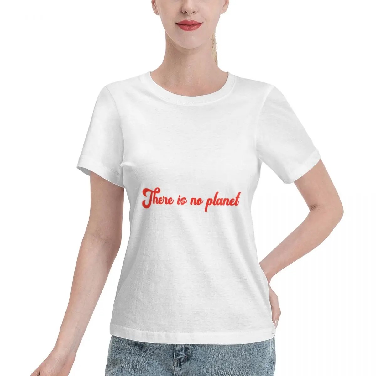 Wardrobe Filler PLANET B 48 Women's T-shirt Spring Outfit Soft Skin Friendly Top