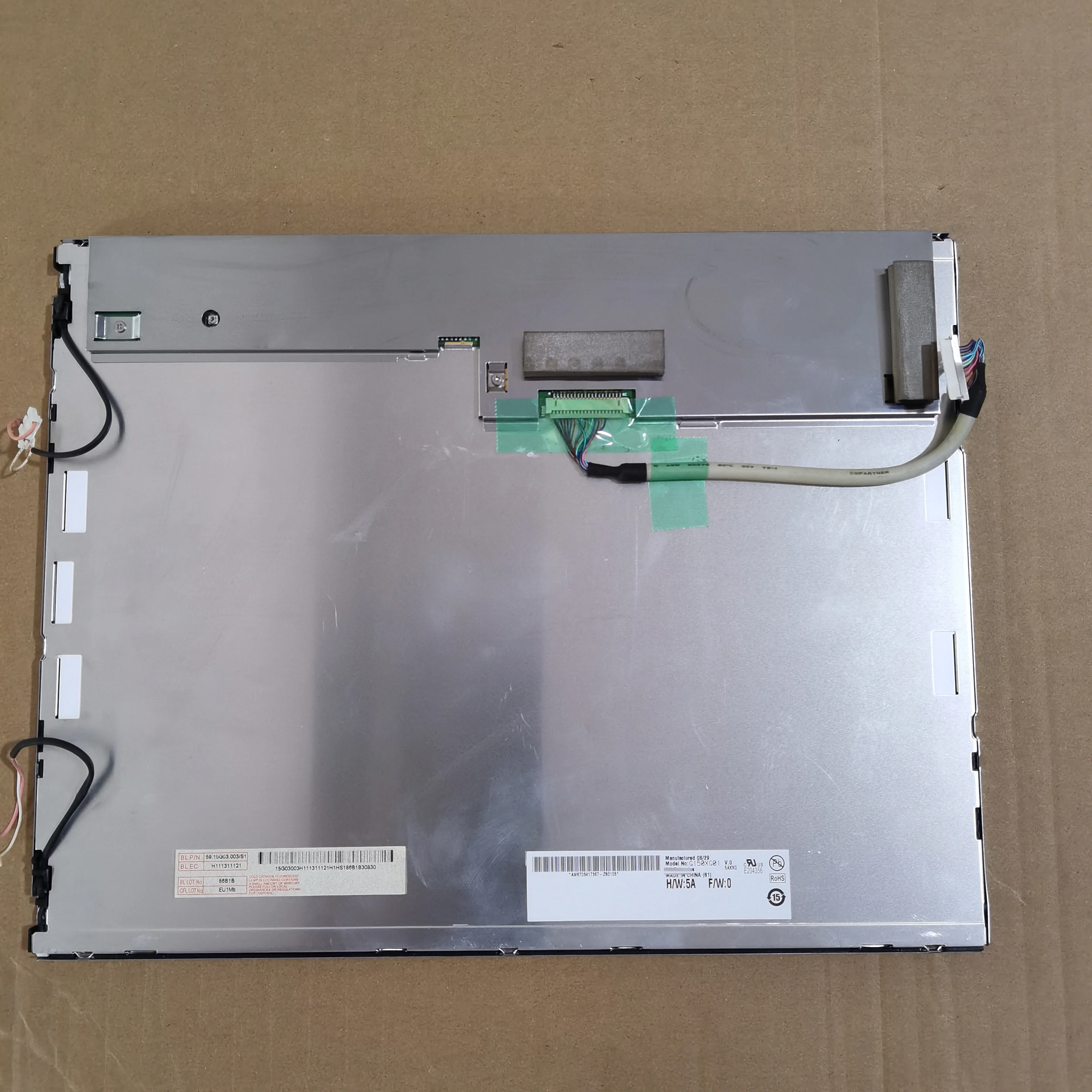 

Original 15 inch G150XG01 V.0 LCD display screen