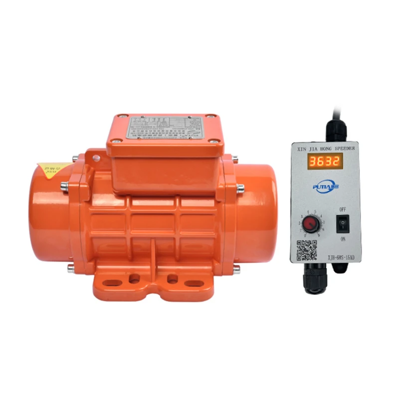 

block machine vibration motor