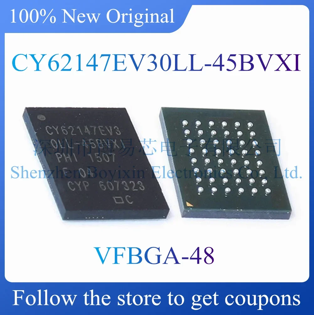 

NEW CY62147EV30LL-45BVXI Original Product VFBGA-48