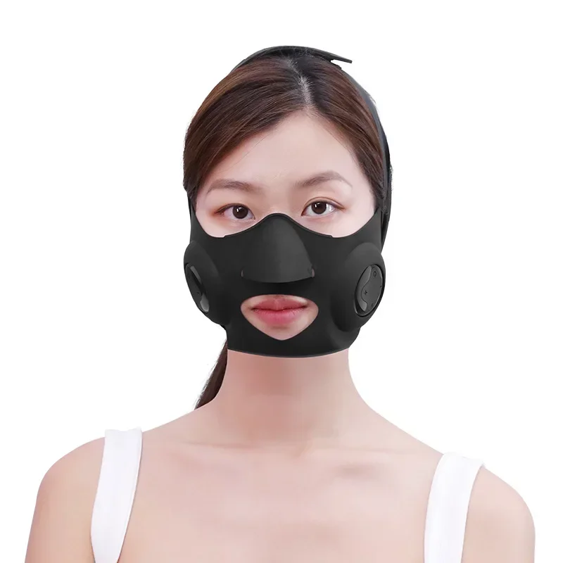 Das neue Gesichts massage gerät ems Facelifting-Instrument Haushalts schönheits instrument Maske heben Mikros trom elektrisches V-Face-Instrument