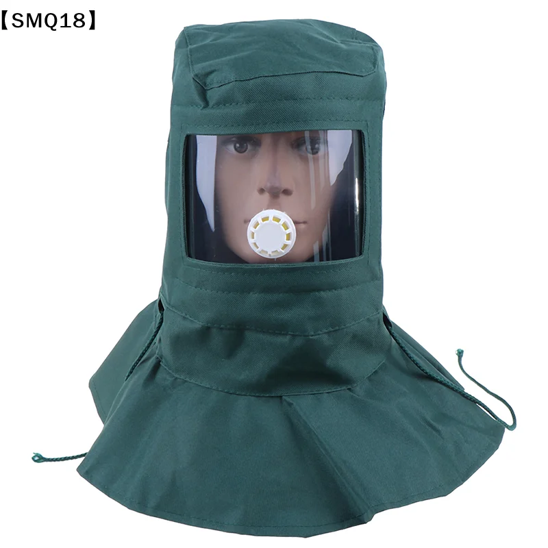 Thicken Air Safety Sandblast Helmet Sand Blast Hood Protector Mask Safe【SMQ】