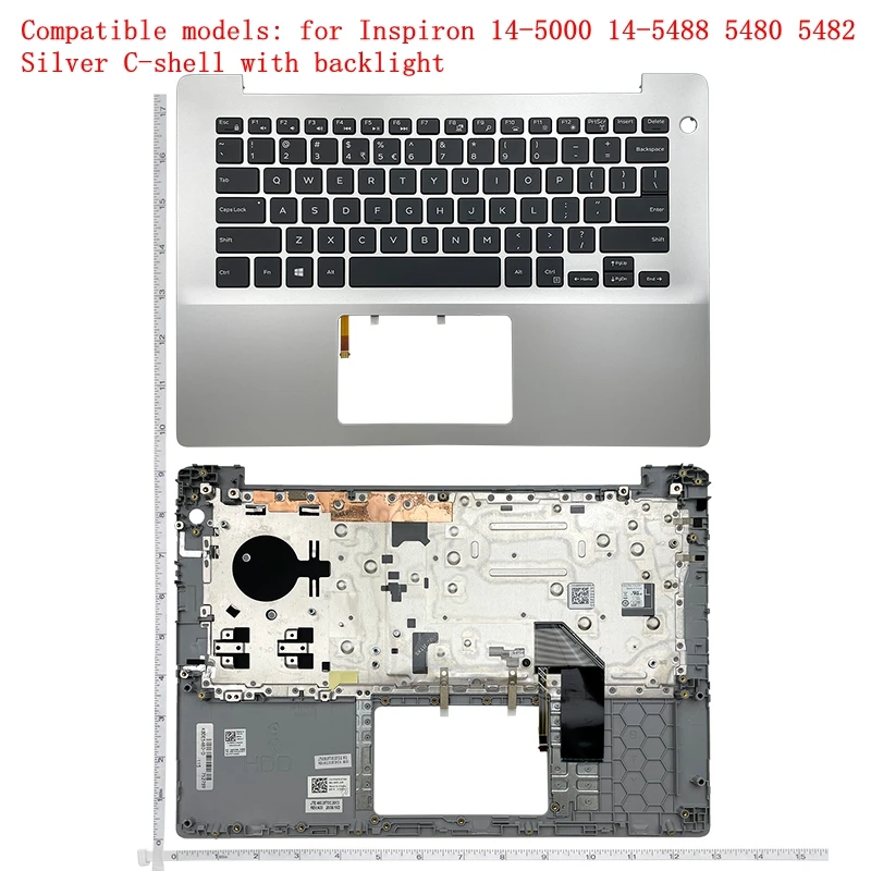 

US NEW keyboard for DELL Inspiron 14 5000 5488 5480 5482 5485 /15-5000 5580 5588 7580 5585 Vostro 14-5000 14-5481 14-5581 laptop