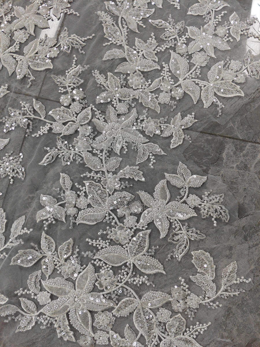 New sequin nail bead fabric sewing wedding dress evening dress children's clothing cheongsam curtains DIY fabric #3