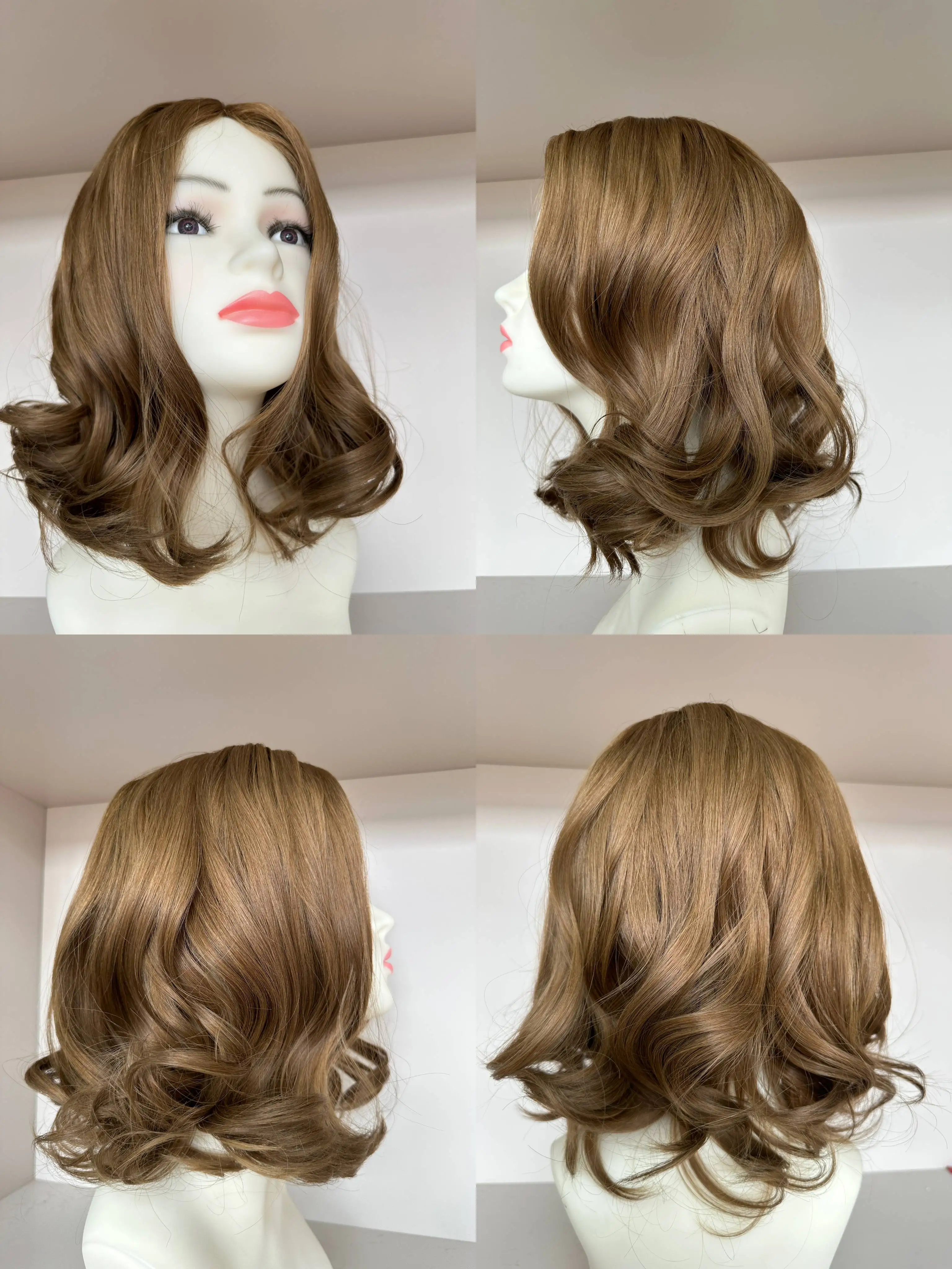 Silk top wigKosher Wigs European hair Straight Natural Color TsingTaowigs Human Hair Jewish Wig Lace Top For Women Free Shipping