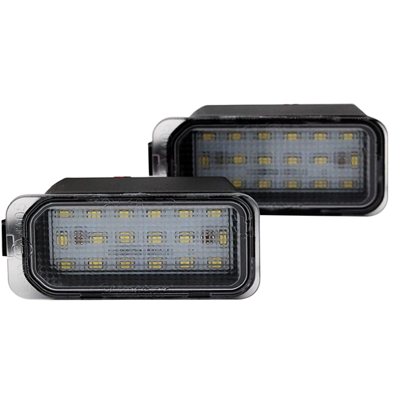 Luz de LED para Placa de Carro para Jaguar Novo XJ XF para Ford Fiesta Kuga S-MAX Focus com Controlador Canbus Integrado