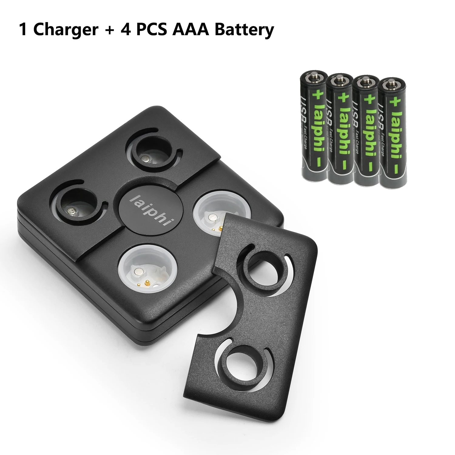 Laiphi 1.5V AA Rechargeable Battery and Charger Max 3.5A Output Current for Hunting Camera Blink Camera Door Lock Factory Outlet