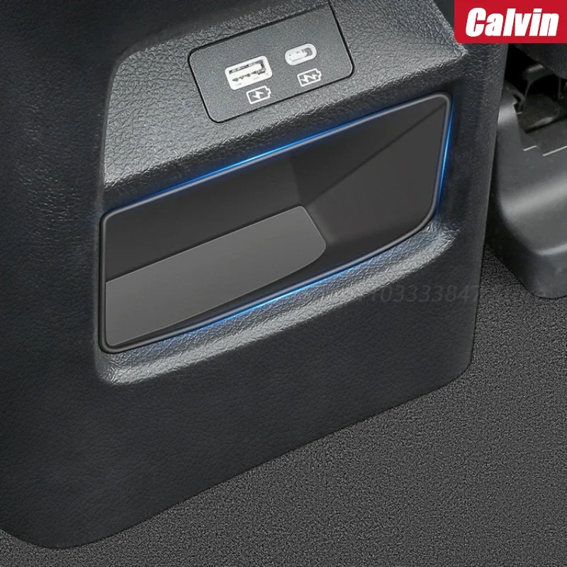 For BYD Seal U Sealion 6 Song Plus DMi/EV 2020-2025 Car Central Control Rear Armrest Storage Box Car Trash Can Car Finishing