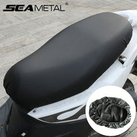 SEAMETAL Motorcycle Seat Cover Waterproof Dustproof Sunscreen Motorbike Scooter Cushion Seat Cover PU Leather Seat Protector