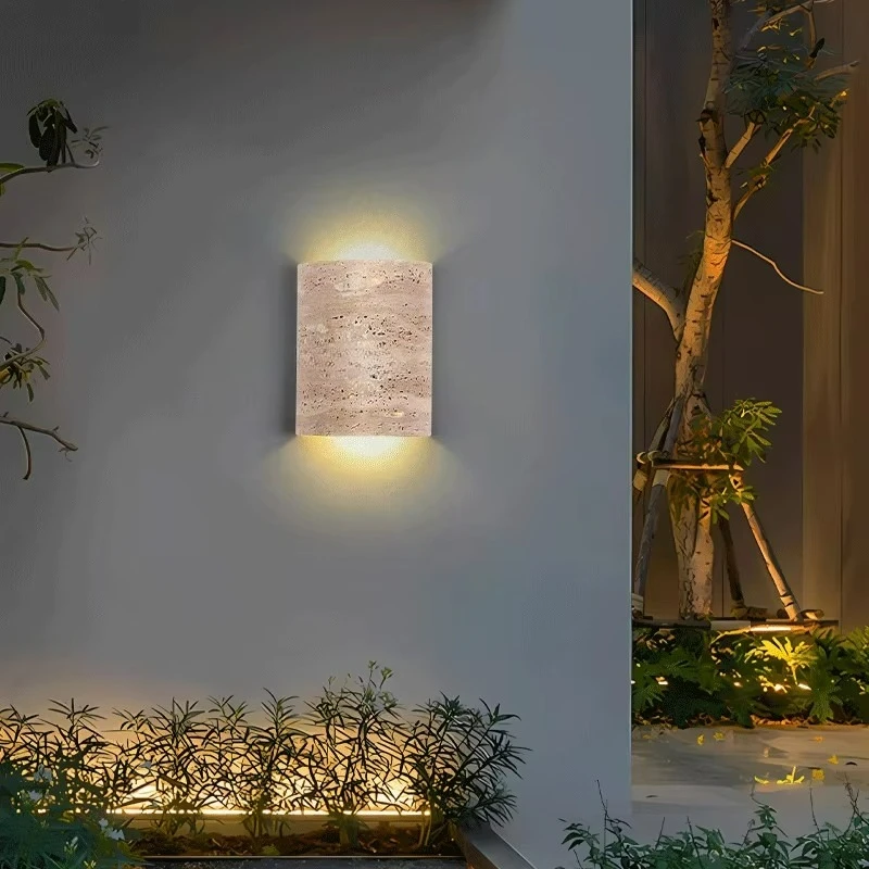 Curved Three-dimensional Yellow Cave Stone Wall Lamp Bedside Living Room, Sofa, Background, Indoor LED Lighting Fixtures