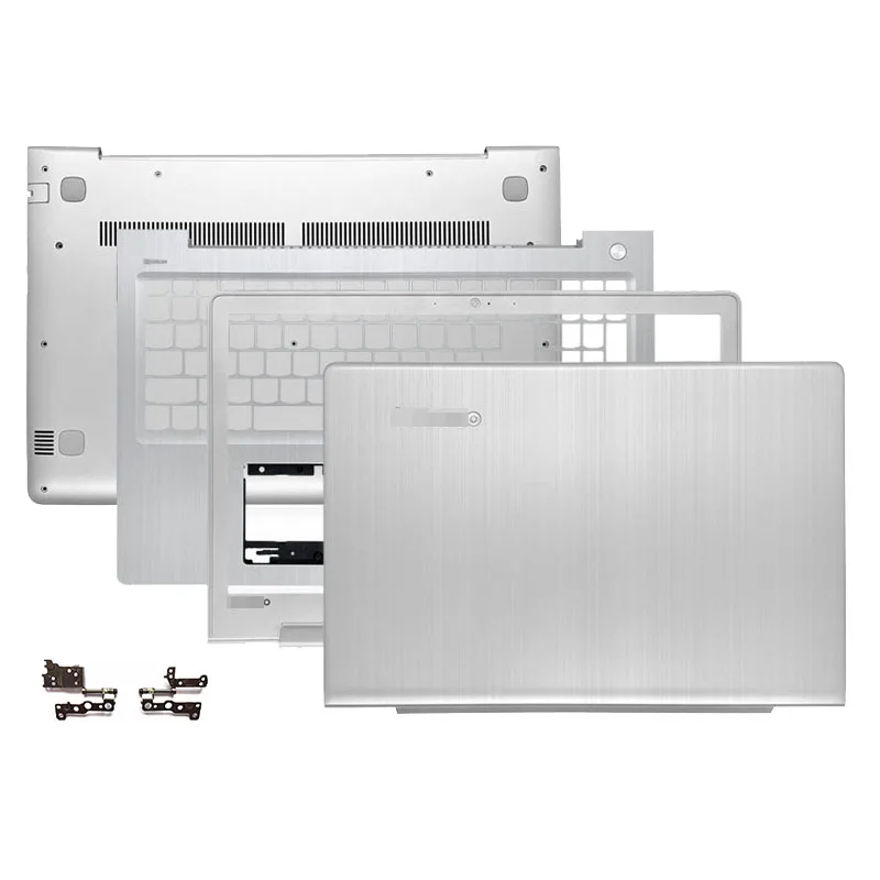 New For Lenovo 310S-15 310S-15IKB 510S-15ISK Laptop LCD Back Cover Front Bezel Hinges Palrmest Bottom Case Silver A B C D Cover