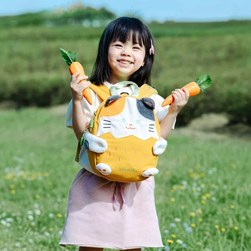 Shukiku Hug Buddy Kids Backpack Ultra Light Cartoon Animal Kindergarten School Bag Breathable Padded Shoulder Bag For Toddler