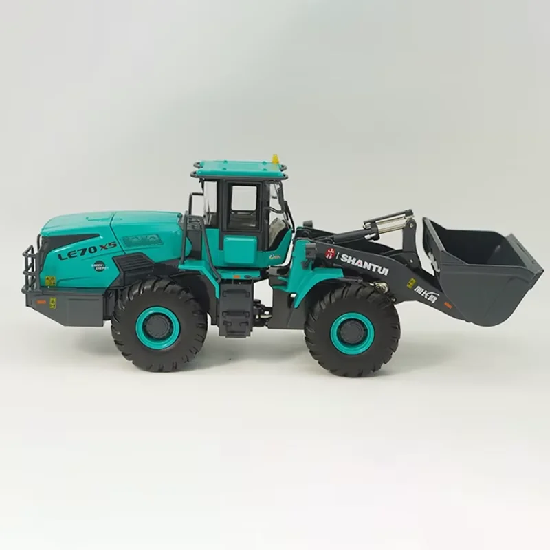 Original 1/35 escala shantui LE70-X5 carregador empilhadeira liga modelo de carro coleção decorado presentes do feriado brinquedos
