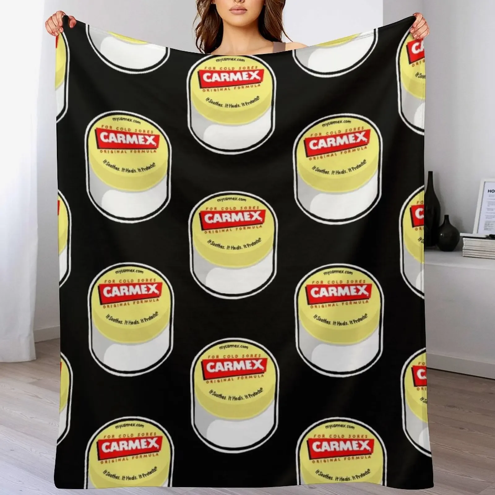 

carmex chapstick Throw Blanket Furrys Warm Decorative Throw Blankets For Baby Blankets
