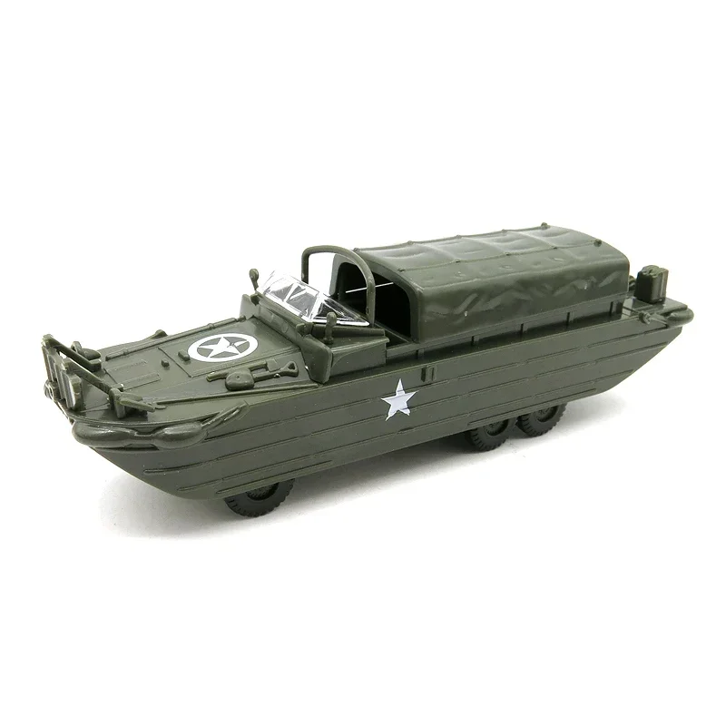 1/72 4D Assemble WWII Duck Wheeled Amphibious Combat Vehicle Assembly Model Military Building Kits Boy Educational Toys